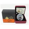 Image 1 : 1 Oz. 2018 Canada .9999 Silver Coloured $20 Coin