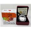 Image 1 : 2014  .9999 Silver Canadian "O Canada" $25 Coin