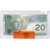 Image 1 : Canadian 2004 Uncirculated $20 Bank Note