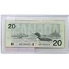 Image 2 : Canadian 1991 Uncirculated $20 Bank Note