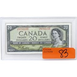 1954 Canadian $20 Bank Note