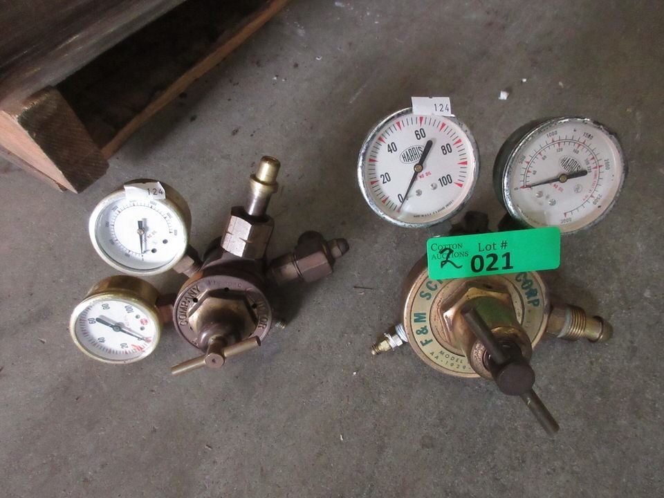 2 Oxygen Acetylene Gauges