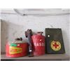 Image 1 : 2 Vintage Gas Cans, Pesticide Sprayer & More