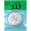 Image 1 : 1/2 Oz .9999 Silver 2020 Canada Maple Leaf Coin
