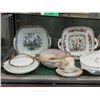 Image 2 : Shelf lot of Limoges, Noritake, and Other Fine