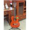 Image 1 : Valencia Acoustic Guitar with Stand