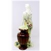 Image 2 : Vintage 14" Porcelain Statue - Hallmarked CR