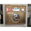 Image 1 : Large Vintage Elaborate Open Fret Gilt Mirror