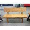 Image 1 : Hand Crafted Solid Wood Bench