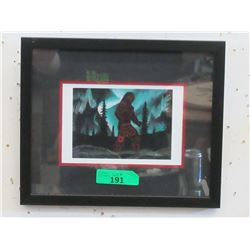 Richard Shorty Framed Print - Northern Lights Dancer