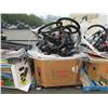 Image 1 : Skid of Store Return Bikes and Parts