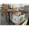 Image 1 : Skid of Wood Top Metal Base Pub Tables