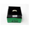 Image 2 : 18KT Two Tone Gold Band Ring - Size 7.5