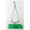 Image 1 : Multi-Gemstone Sterling Silver Bracelet