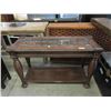 Image 1 : Console Table with Glass Insert