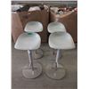 Image 1 : Four 29" Stools with Foot Rails
