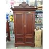 Image 1 : Wood Entertainment Armoire