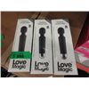 Image 1 : 3 New Love Magic Vibrators - Black