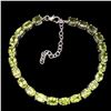 Image 1 : Natural  Rich Green Peridot 69 Cts Bracelet