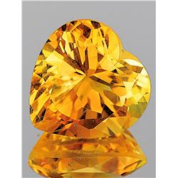 Natural Golden Orange Citrine 11.50 MM [Flawless-VVS]