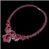 Image 2 : Natural Top Red Pink Ruby 413.57 Cts Necklace