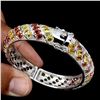 Image 2 : Natural Top Fancy Colors Sapphire 199 Ct Bangle