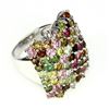 Image 3 : Natural Top Fancy Color Tourmaline Ring