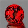 Image 1 : Natural AAA Orange Red Sapphire {Flawless-VVS}