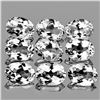 Image 1 : Natural  White Topaz 9 Pcs {Flawless-VVS1}