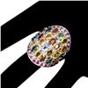 Image 1 : Natural Top Fancy Colors Sapphire Ruby Ring