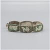 Image 3 : Vintage .925 Silver Turquoise Inlayed Bracelet