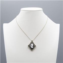 Pretty Vintage Cameo Pendant.