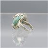 Image 3 : 14.5 CT NATURAL SANTA  ROSA BLUE TURQUOISE RING