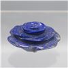 Image 3 : HAND CARVED 335 CT BLUE LAPIS LAZULI ROSE FIGURINE