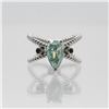 Image 1 : Stunning 2.35 Ct Mint Green Diamond Ring