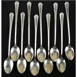 Gorham Fairfax Sterling Beverage Spoons