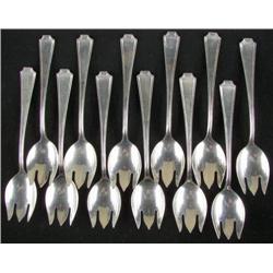Gorham Fairfax Sterling Ice Cream Forks