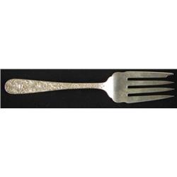 Kirk-Stieff Repousse Serving Fork