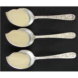 Kirk-Stieff Repousse Jelly Knives