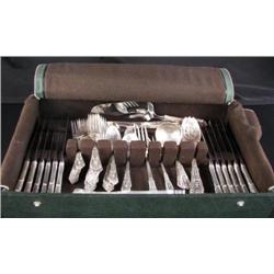 Wallace Rose Point Flatware Set