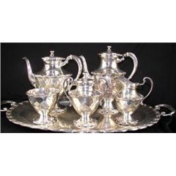 Mexican Sterling Coffee Set, 15lbs