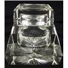 Image 1 : Antique Polished Crystal Inkwell