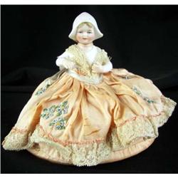 Dutch Girl Half Doll Pin Cushion