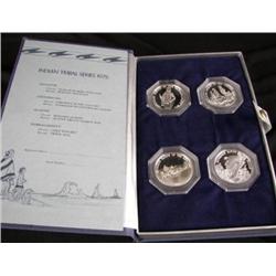 Indian Tribal Series Medal Set 1975