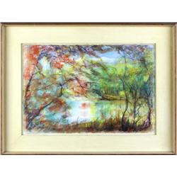 Cora E. Caroll, Watercolor