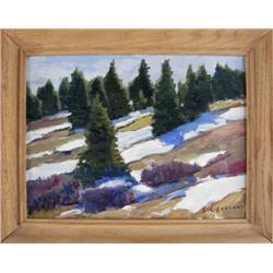 S.C. Elliott, Oil on Canvas