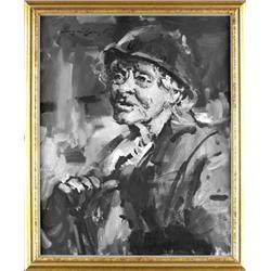 Sergei R. Bongart, Acrylic on Canvas