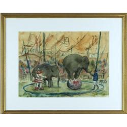 William Kratzer, Watercolor