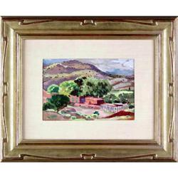 Paul Coze-Dabija, Watercolor