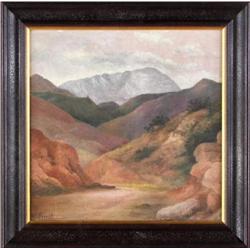 Harriet Freeman Wright, Oil on Board